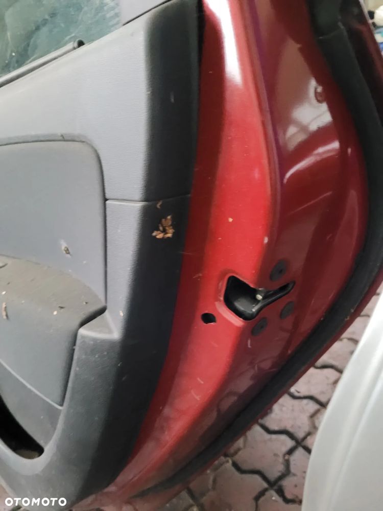 DRZWI LEWY PRZÓD LEWY PRAWY TYŁ RENAULT SCENIC III  3 SREBRNE BIAŁE - 7