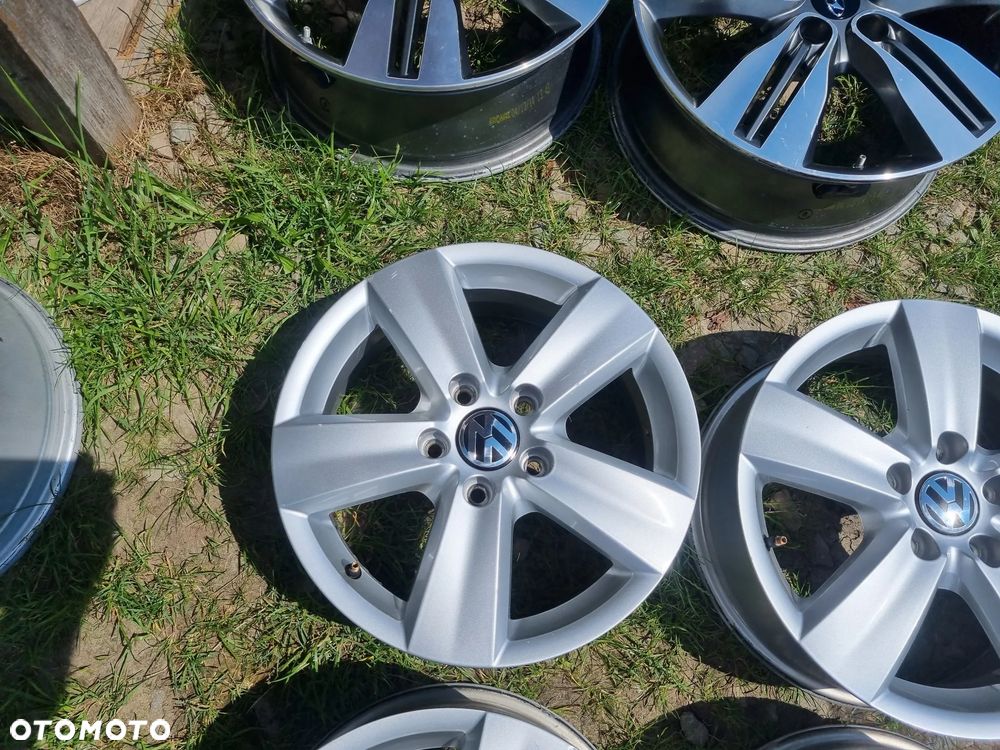 VW CADY 2K3,GOLF,TOURAN,SEAT LEON,skoda,audi alu 6X16 ET50 5X112 bdb stan - 4