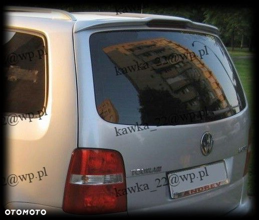 VW TOURAN SPOJLER LOTKA SPOILER NA KLAPĘ PODKŁAD!! - 2