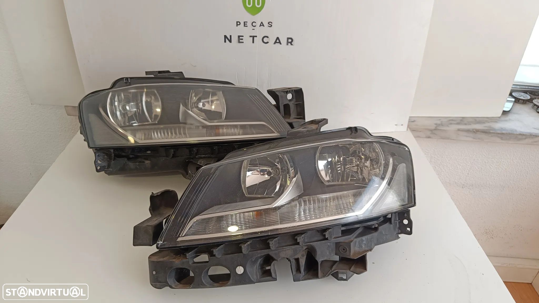 Farol óptica Audi A3 8p 2008 - 1
