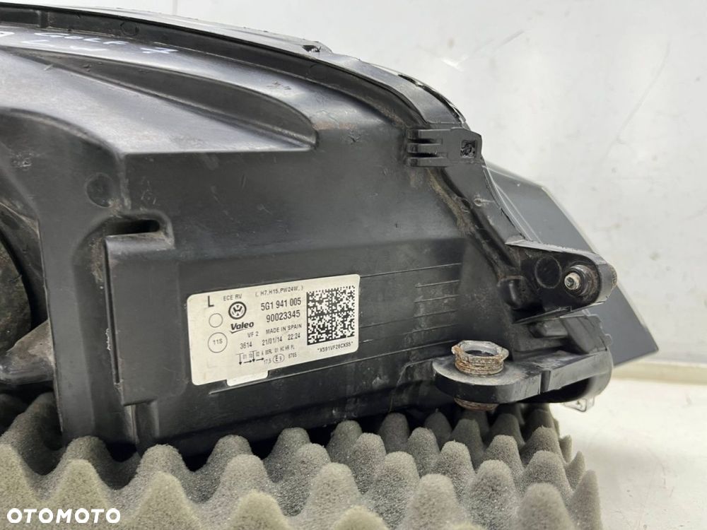 Lampa reflektor VW Golf VII 7 12-16r. przedlift lewa przednia H7 H9 zwykła lewy przód 5g1941005 - 15