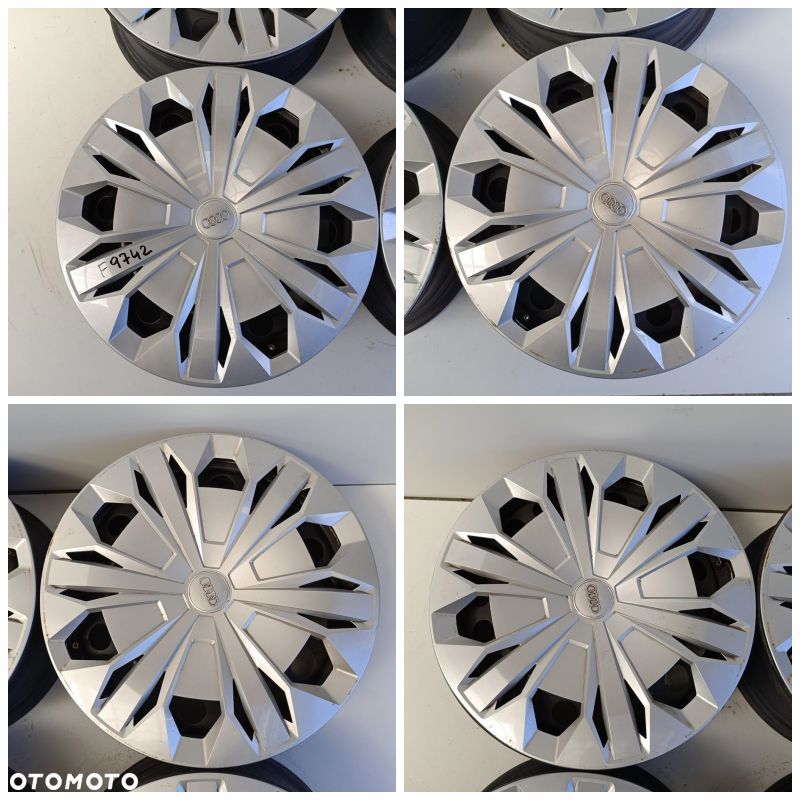 FELGI 5x112 17 AUDI Q3 + Kołpaki 5QF601025 J/K 4szt (F9742) - 3