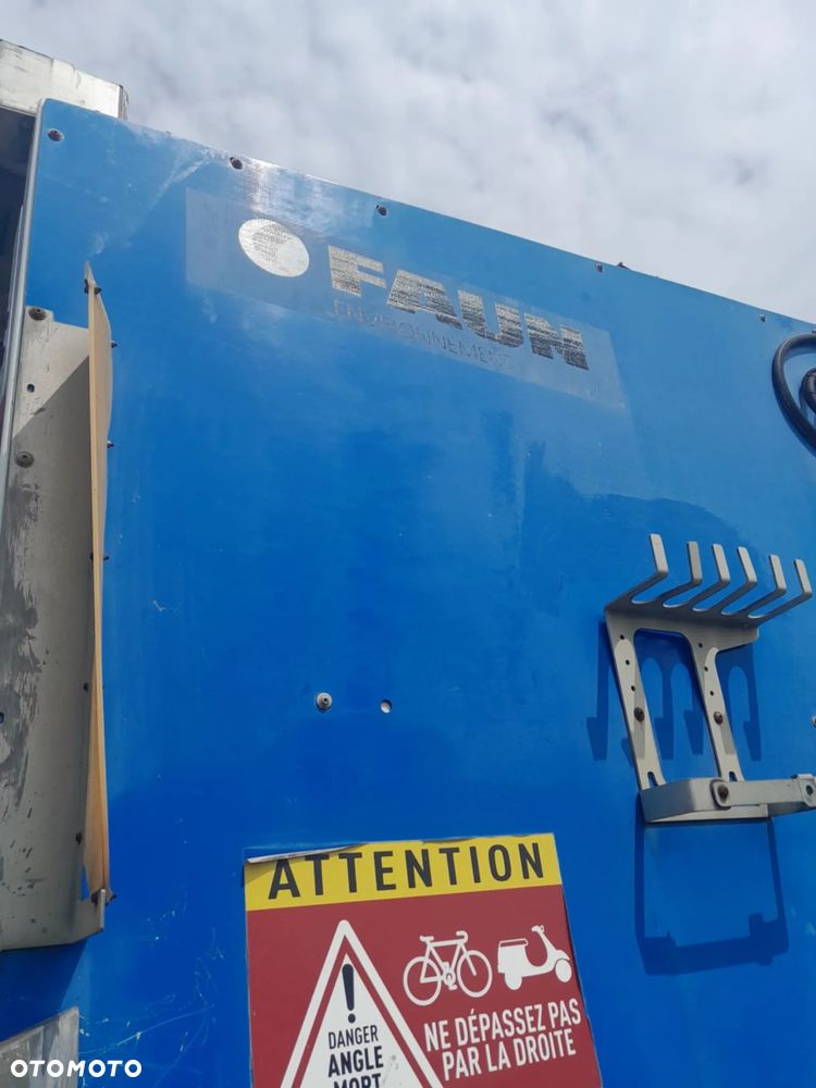 Zabudowa śmieciarki FAUN !! Typ SL5 TV !! - 6