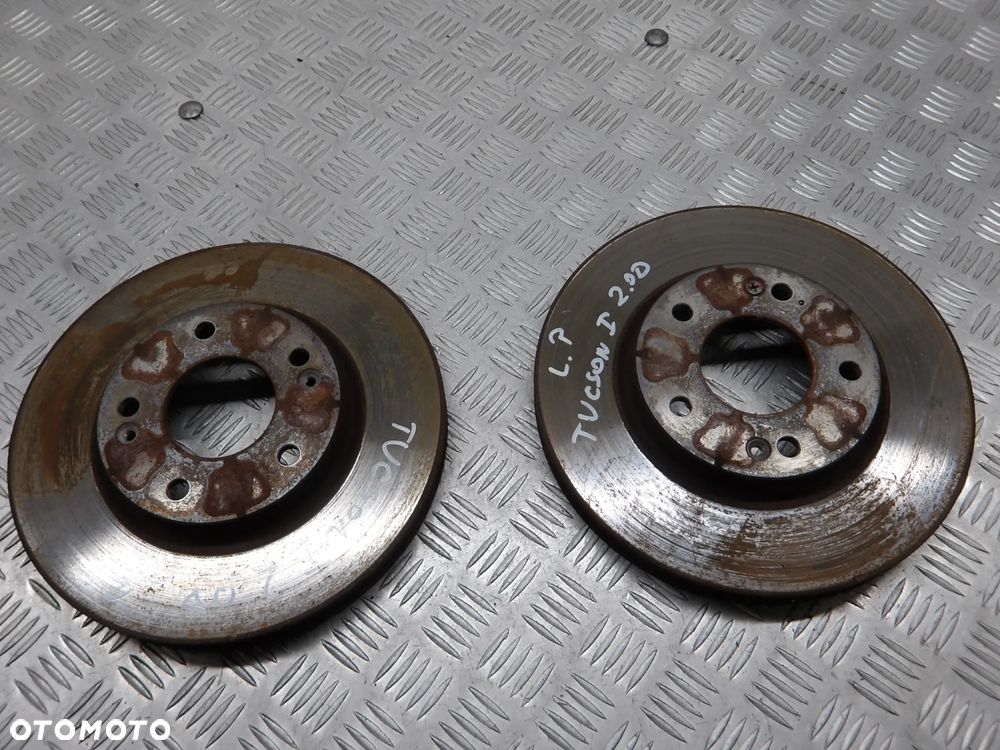 HYUNDAI TUCSON I 04-10 TARCZE HAMULCOWE TYLNE - 1