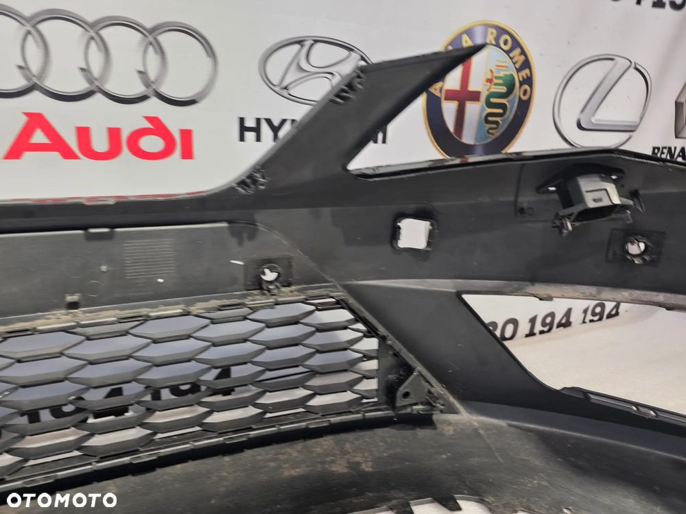SEAT LEON 3 III 5F0 12- FR ZDERZAK PRZEDNI PRZÓD NA SPRYSKI + 4xPDC ORAZ KRATKA ŚRODKOWA NR 5F0807221M + 5F0853667A NR AUKCJI NZ2266 - 38