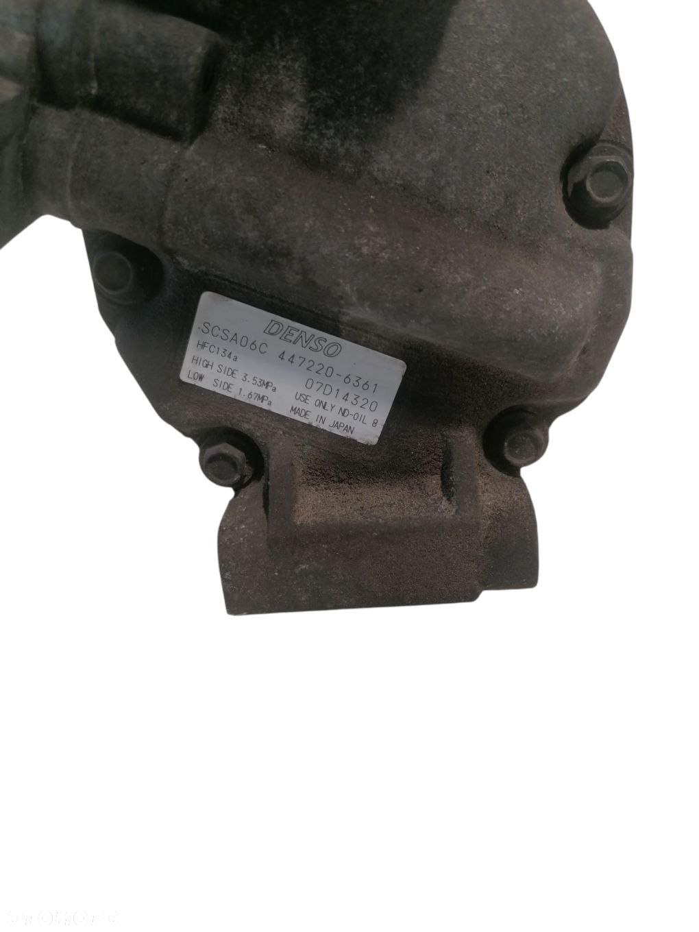 KOMPRESOR KLIMATYZACJI TOYOTA COROLLA E12 2.0 D4D 447220-6361 - 4