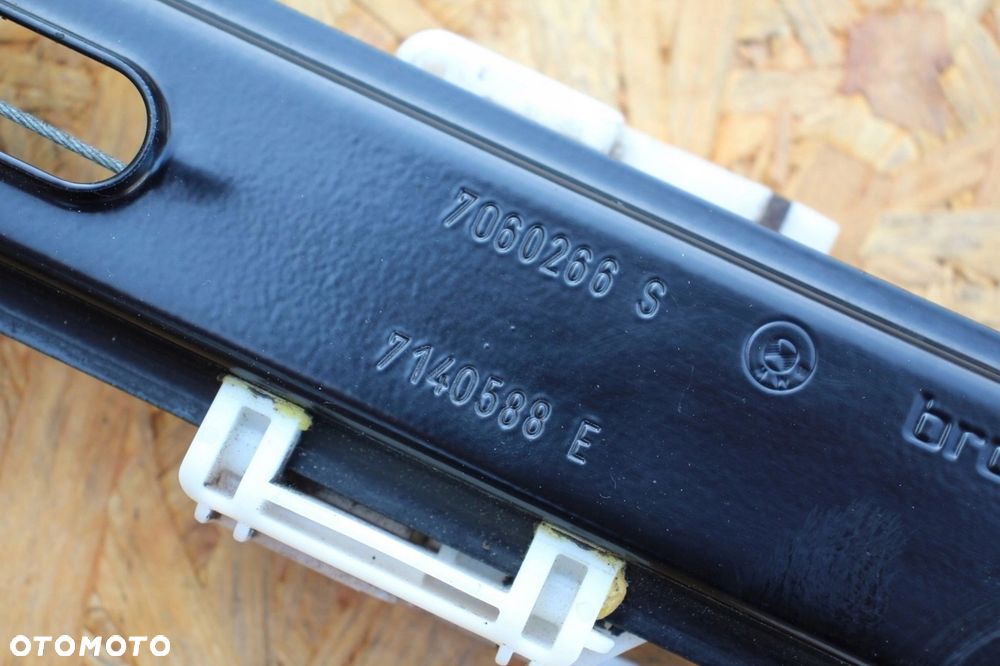 Mechanizm podnośnik PRAWY PRZÓD BMW e90 e91 7060266 - 4