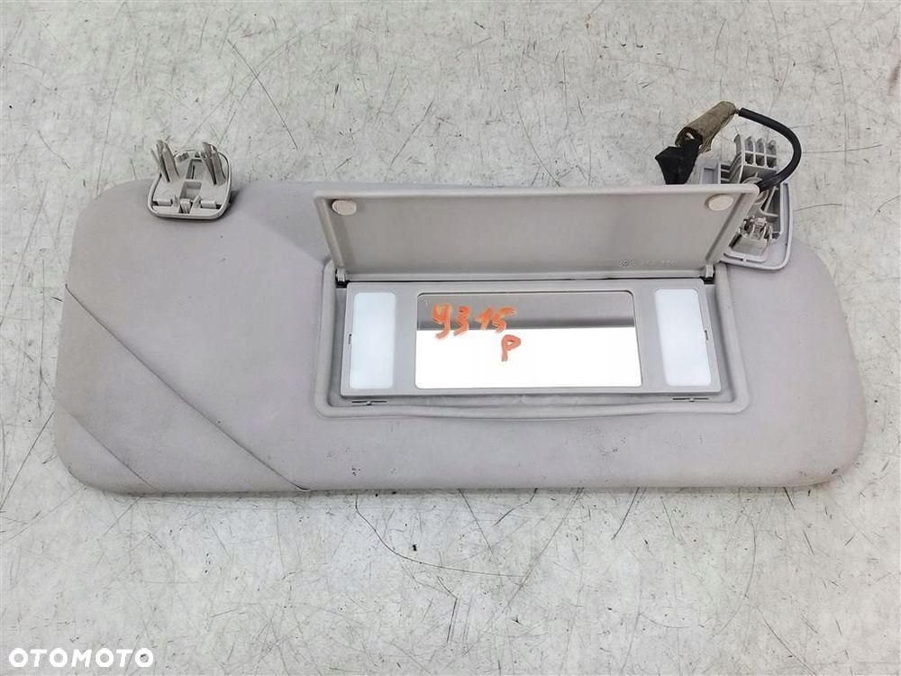 Osłona przeciwsłoneczna PRAWA LEWA DASZEK Peugeot 407 2004–2011 - 4