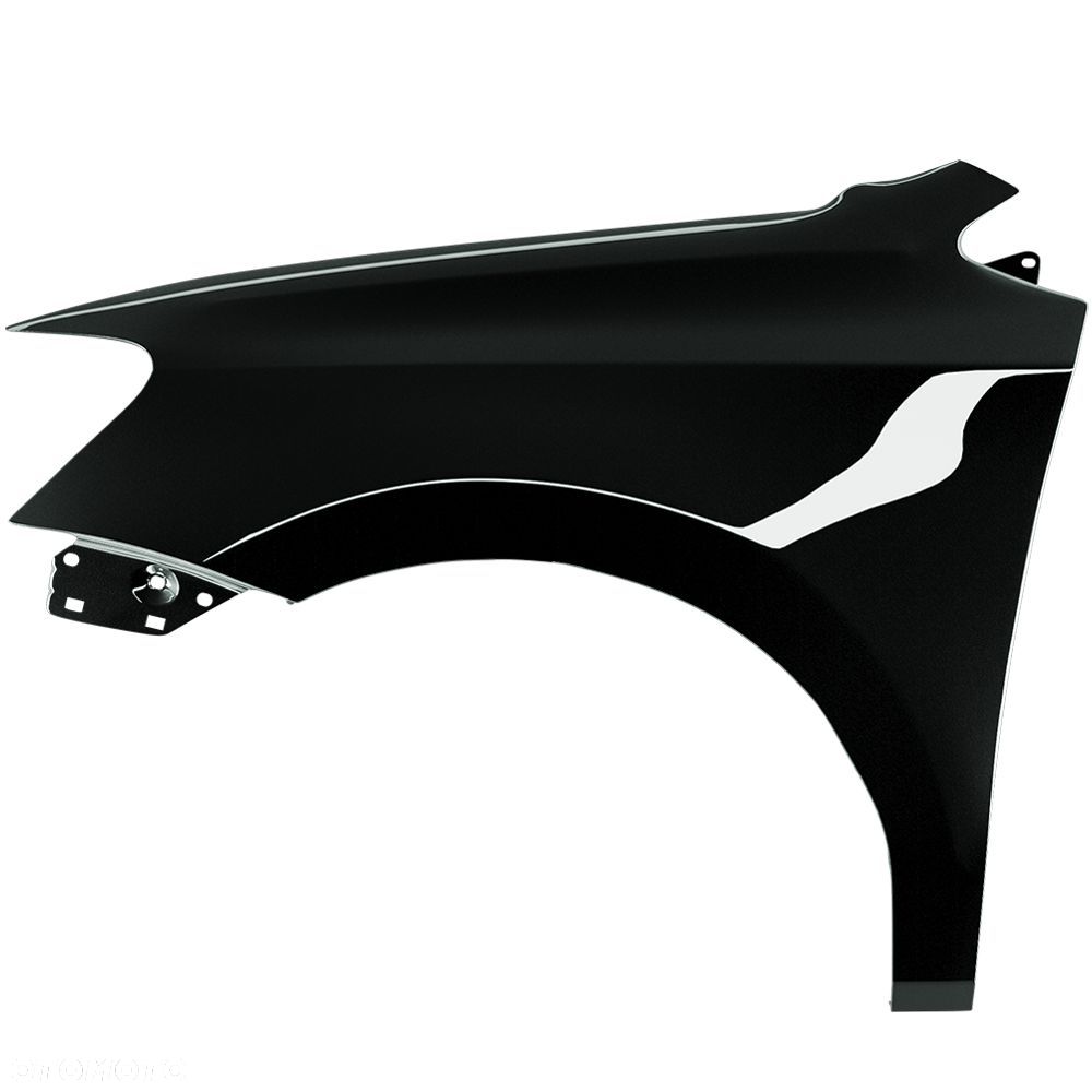 BLU Błotnik VW POLO 6R V 5 LC9Z lewy czarny 09-17 przód ocynk BlackMagic - 2