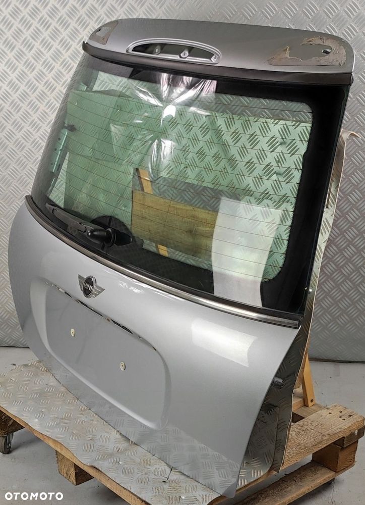 klapa bagażnika tył tylna srebrna szyba silniczek MINI COOPER S R50 R53 - 2