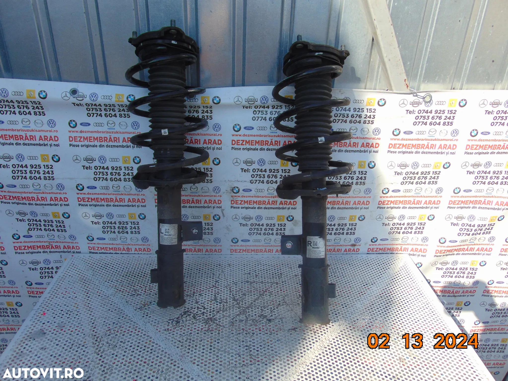 Telescoape fata Hyundai Tucson 2014-2020 arcuri telescop arc fata Kia Sportage tucson 3 cod 54650d7000 - 4