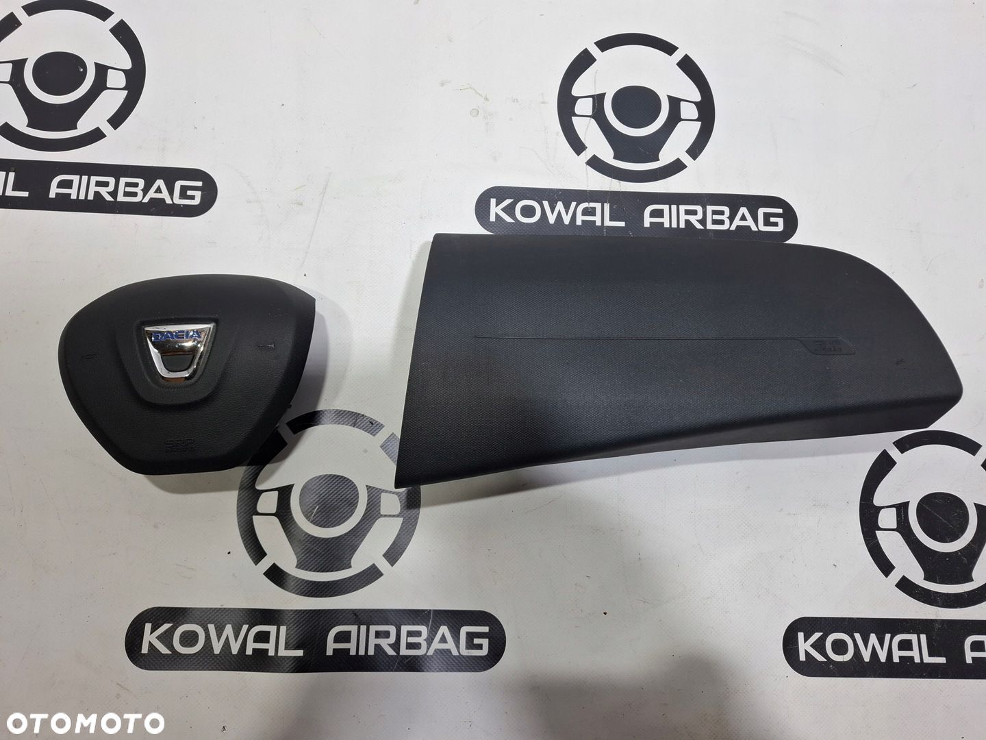 DACIA SANDERO / STEPWAY / LOGAN 2 II LIFT AIRBAG KIEROWCY PASAŻERA ZAŚLEPKA - 1