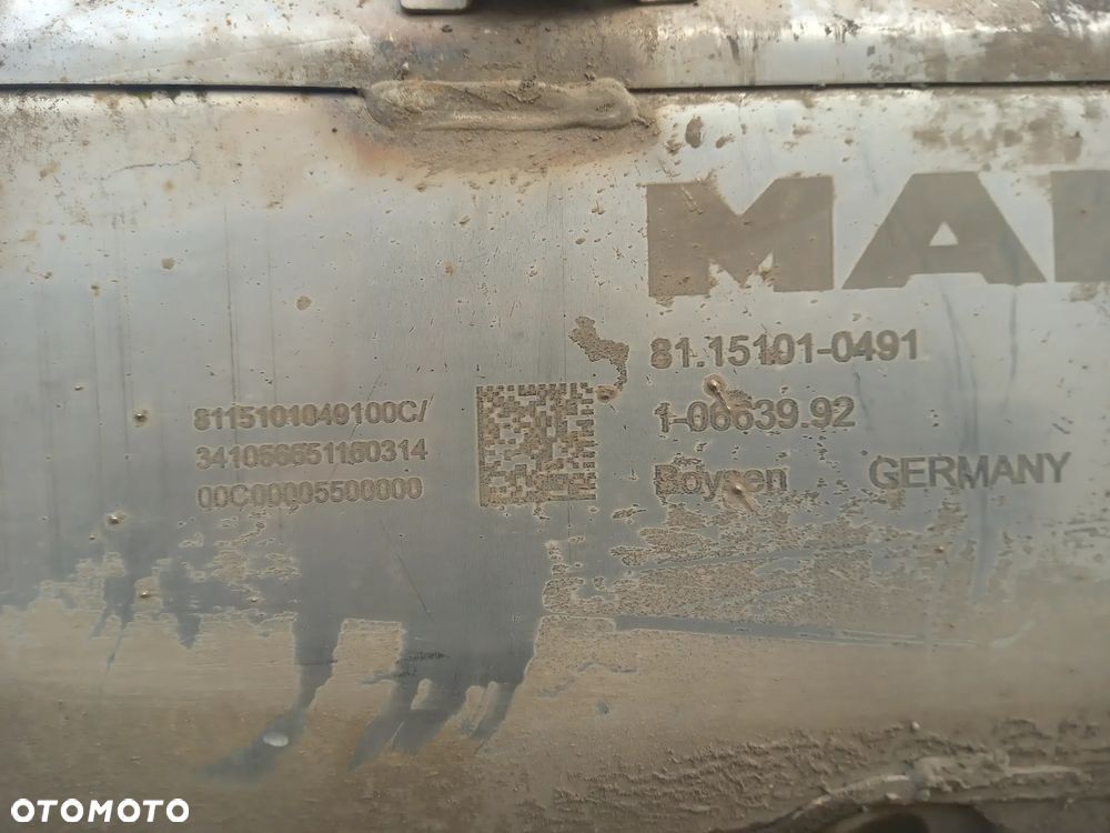 Katalizator Euro 6 MAN TGL TGM - 81.15101.0491 81151010491 - 1