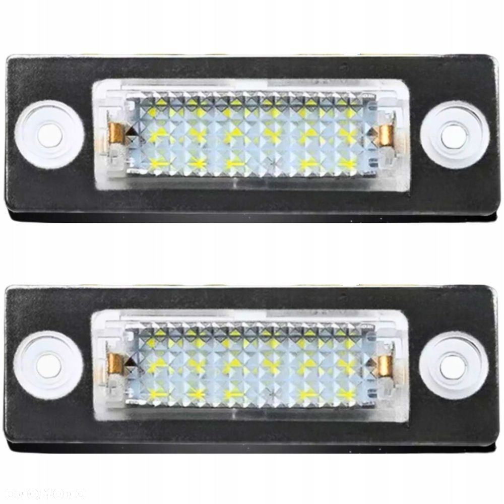 Podświetlenie Tablicy Rejestracyjnej Lampki LED T5 SUPERB Caddy III Touran - 1