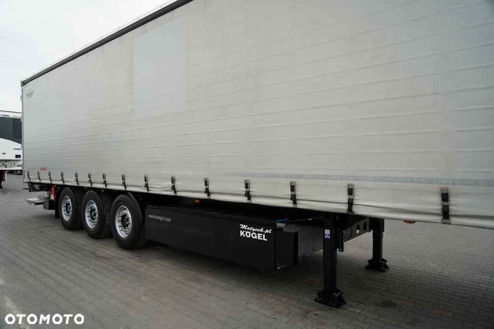 Kögel FIRANKA / WINDA ZAŁADOWCZA DHOLLANDIA /  STANDARD / KOSZ NA PALETY / OŚ PODONOSZONA / - 9