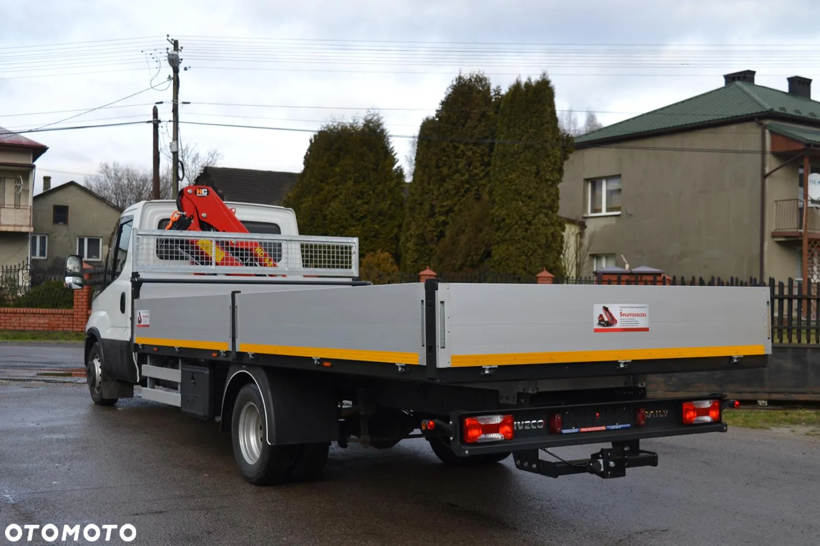 Iveco DAILY 72-180 Nowy żuraw HDS Fassi F40 HC 43A2 F50 Nowa skrzynia ładunkowa 72C18 70C18 65C - 3