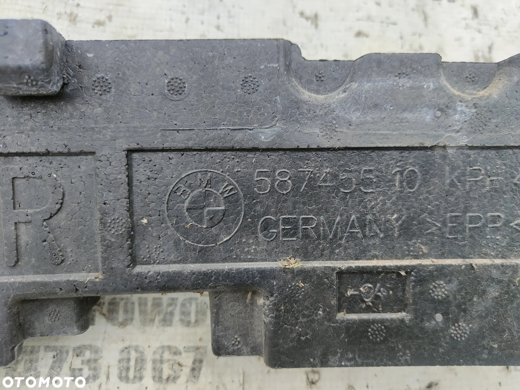 BMW E60 E61 Absorber zderzaka przedniego prawy - 5