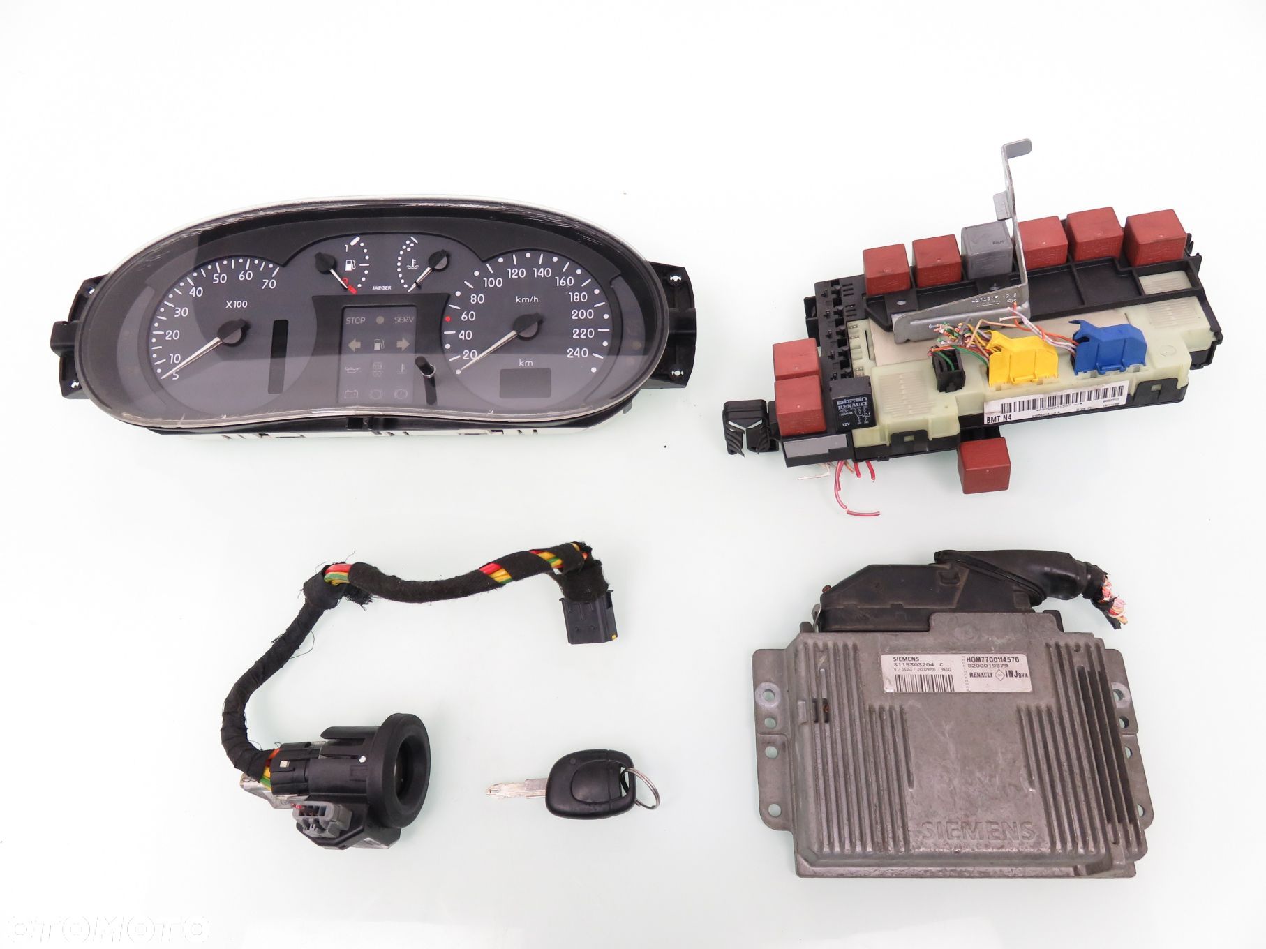 STACYJKA STEROWNIK RENAULT CLIO II 1.6 S115303204C HOM7700114576 8200031557 - 1