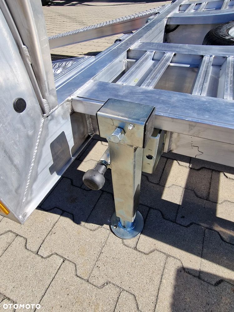 Inny Przyczepa CLM FLY 500 lekka aluminiowa o ładowności 3t ! Wersja Demonstracyjna od Dealera w Polsce! Przyczepa aluminiowa lekka pod maszyny budowlane DMC do 3,5t na prawo jazdy kat.B+E Przyczepa Do Transportu Maszyn Budowlanych CLM Trailer - 8