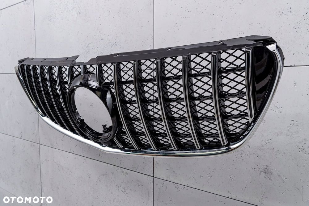 mercedes v-class vito w447 2014-2019 grill gt panamericana z kamerą sr - 8