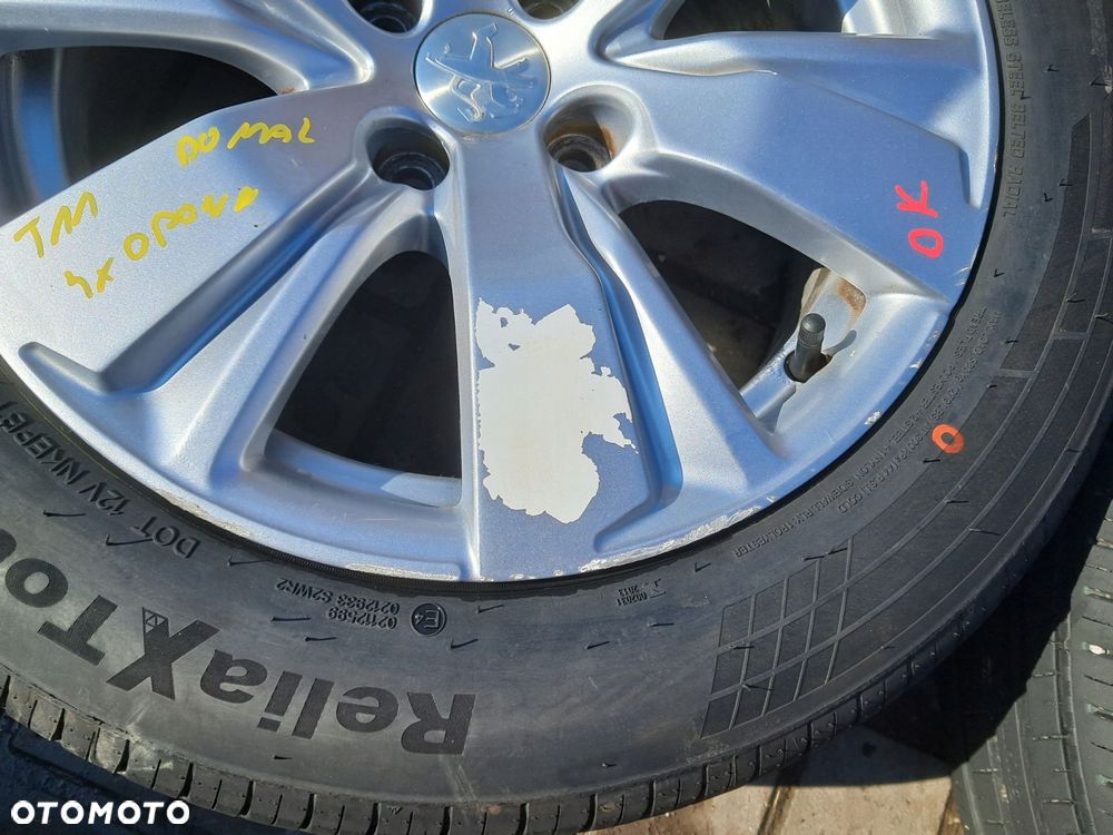 peugeot 2008 i felgi aluminiowe 16" koła lato 195/60r16 9678398177 25r - 7