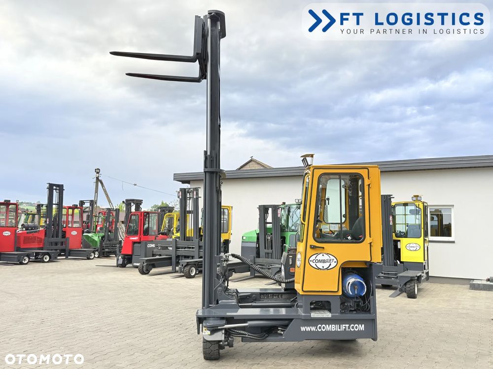 Combilift WÓZEK CZTEROKIERUNKOWY - WIELOKIERUNKOWY | COMBILIFT C4000 | GAS | DUPLEX 4100MM | PRZESUW WIDEŁ | WOLNY SKOK | NOWE OPONY | PO SERWISIE | STAN IDEALNY | Szeroka oferta wózków czterokierunkowych i bocznych, dopasowanych do różnorodnych potrzeb i zastosowań - 29