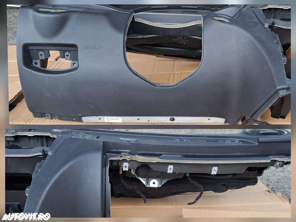 Plansa bord cu airbag sofer senzor temperatura habitaclu si grile ventilatie laterale Airbag volan Originale Mercedes C-class W204 Facelift 2011-2015 - 2