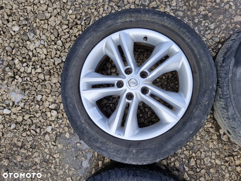nissan qashqai ii j11 felgi aluminiowe alufelgi 17" cali 5x114.3 6,5j 40300br07a - 4