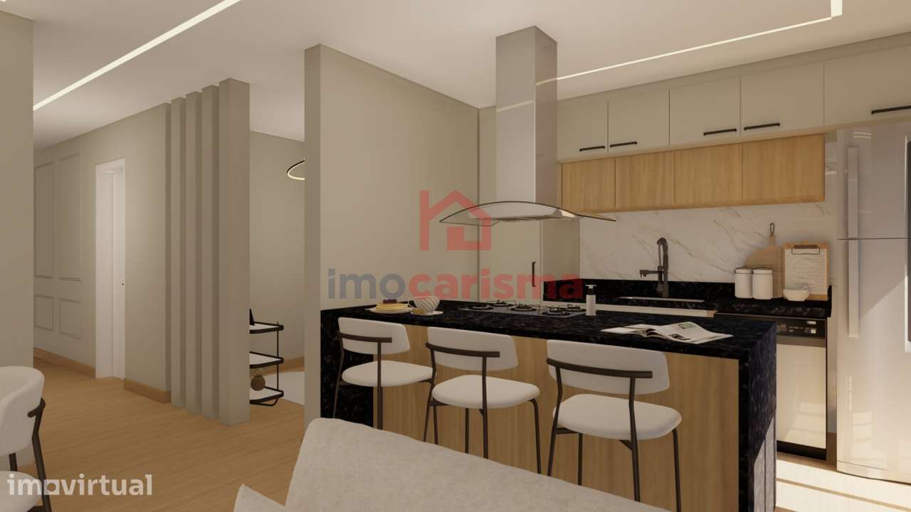 Apartamento T3 Remodelado em Areias, Santo Tirso - Grande imagem: 5/14