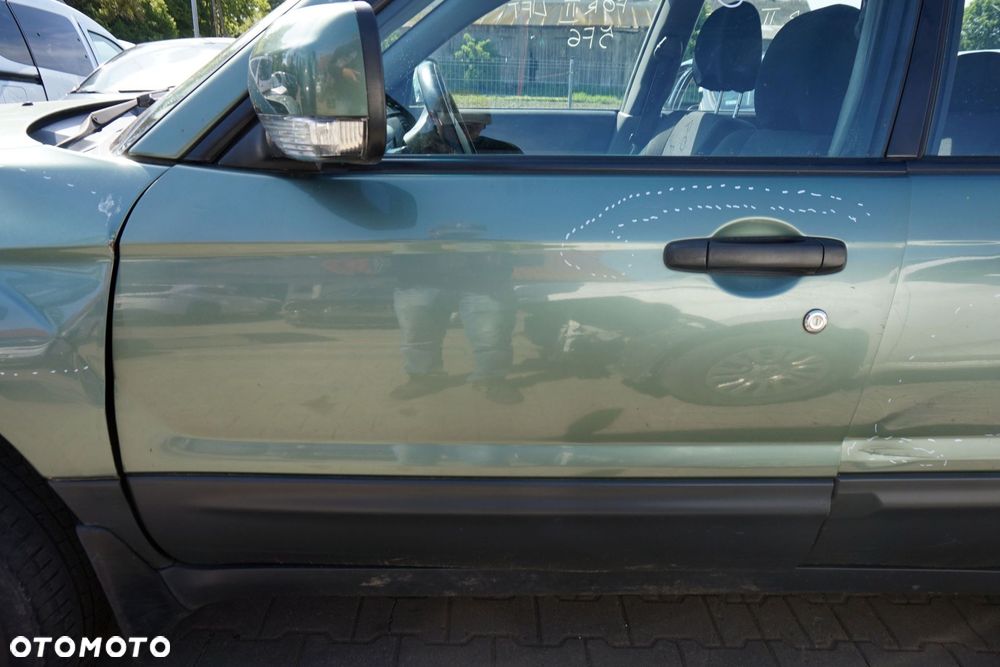 DRZWI PRZEDNIE LEWE FORESTER II SG LIFT 5F6  ZIELONY EVERGREEN SUBARU 2006-2008 - 3