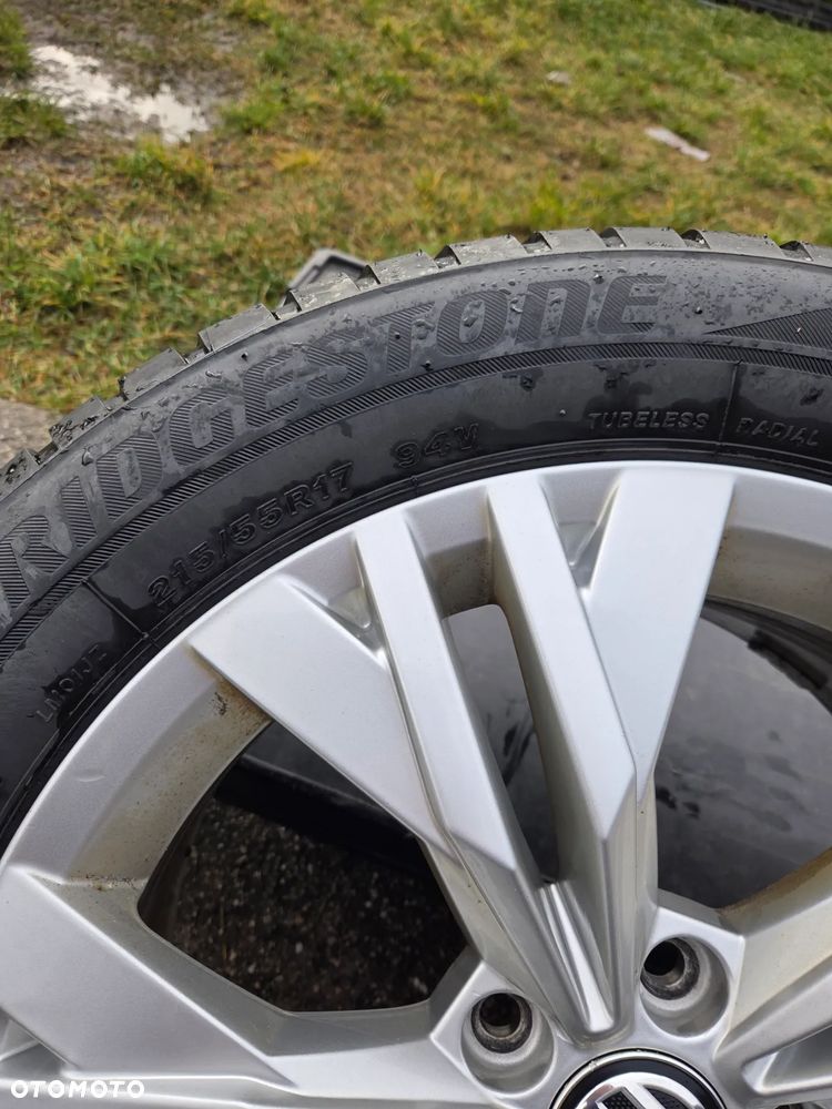 Felga aluminiowa z oponą VW Passat B8 GTE 4 motion 17 Cali 3G0601025AB 7Jx17H2 ET 38 215/55R17 94V 6mm 3G0601025AB8Z8 - 5