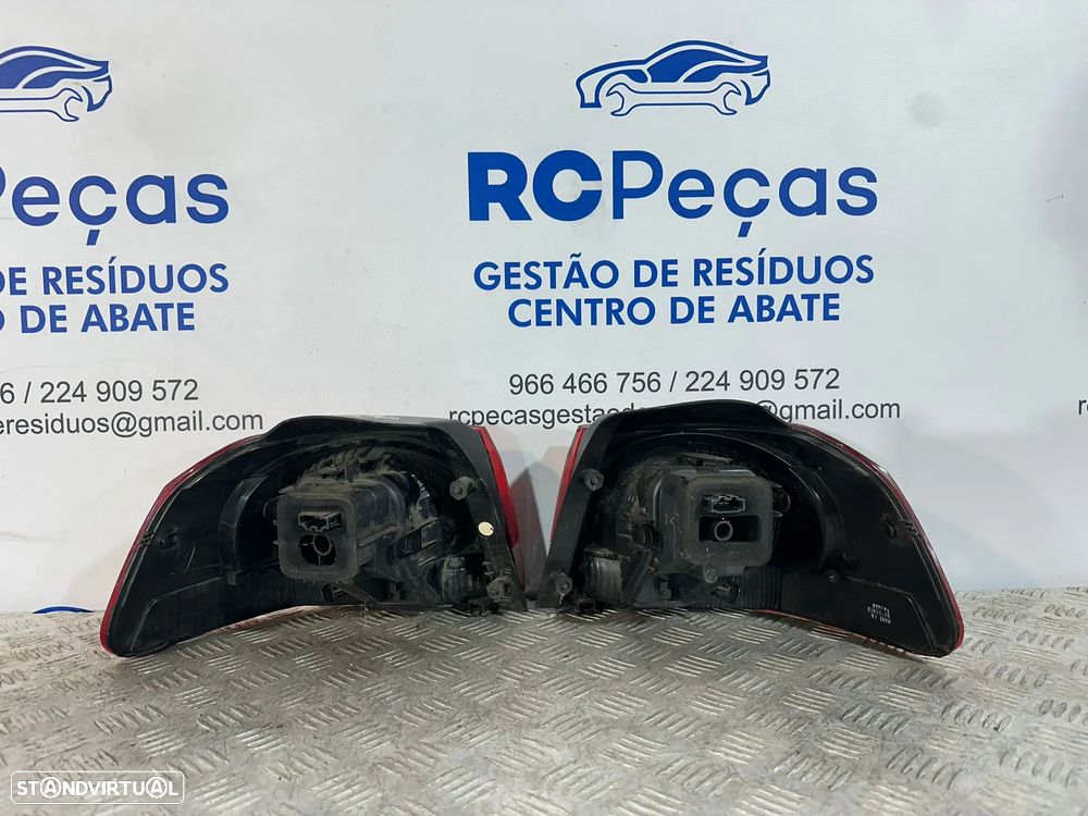 .Conjunto Farolins Tras Traseiro Esquerdo Direito Original Volkswagen VW Golf 6 Mk6 5k0945096E 5k0945095E 2008 - 2013 - 8