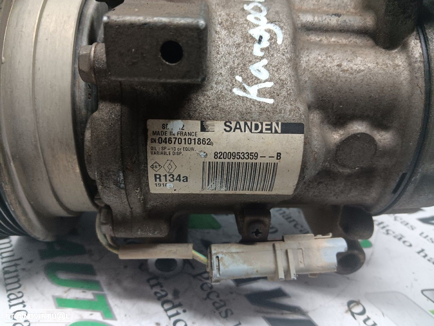 Compressor Ar Condicionado Renault Kangoo / Grand Kangoo (Kw0/1_) - 5