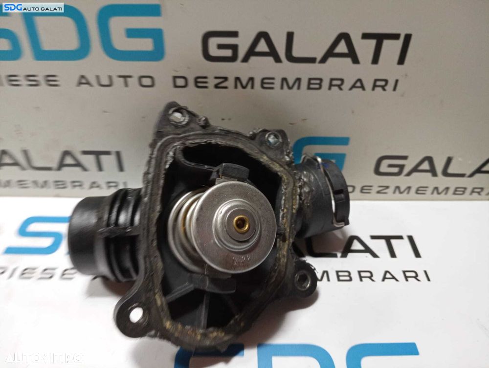 Corp Carcasa Suport Termostat Apa BMW Seria 5 E61 E60 525 2.5 D 2003 - 2010 Cod 8992 2808-0420 [M6111] - 4