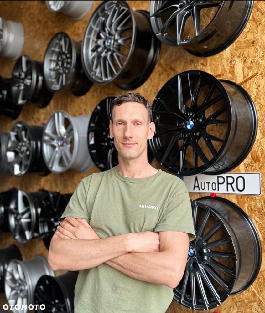 NOWE alufelgi do BMW 5x120 19 felgi 8j ET30 9j ET35 lub 4x8j BMW seria 3 E46 E90 F30 F10 F12 F01 F06 F32 F34 Z3 X1 X3 X4 X5 E60 xDrive jak Styling czarne polerowane bicolor Japan Racing Carbonado M pakiet - 8