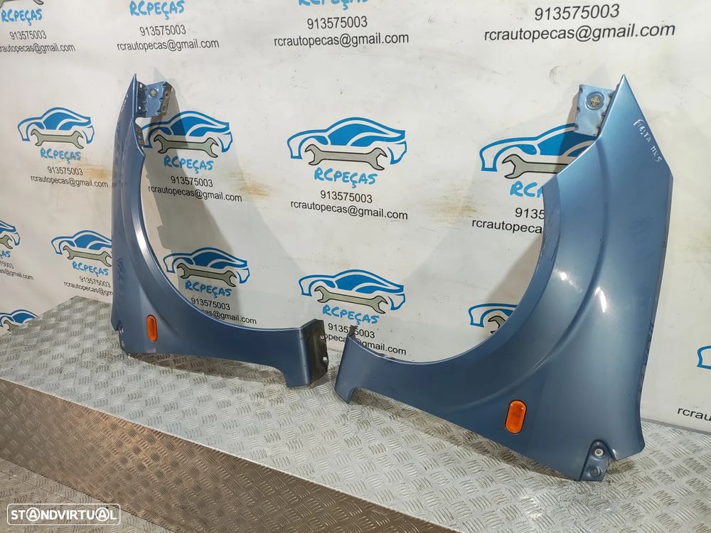 GUARDA-LAMAS ORIGINAL ESQUERDO DIREITO FORD FIESTA 5 V MK5 6S61A16016AA 6S61A16015AB GUARDA LAMAS GUARDALAMAS - 3