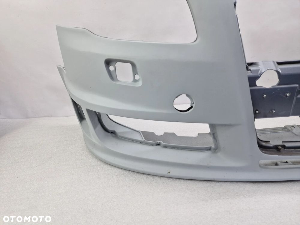 AUDI A4 / S4 / RS4 S-LINE DTM 04- ORYGINALNY ŁADNY ZDERZAK PRZEDNI PRZÓD + ŚLIZGI + KRATKA BOCZNA LEWA , NR 8E0807437ALK , NR AUKCJI NZ1018 - 7