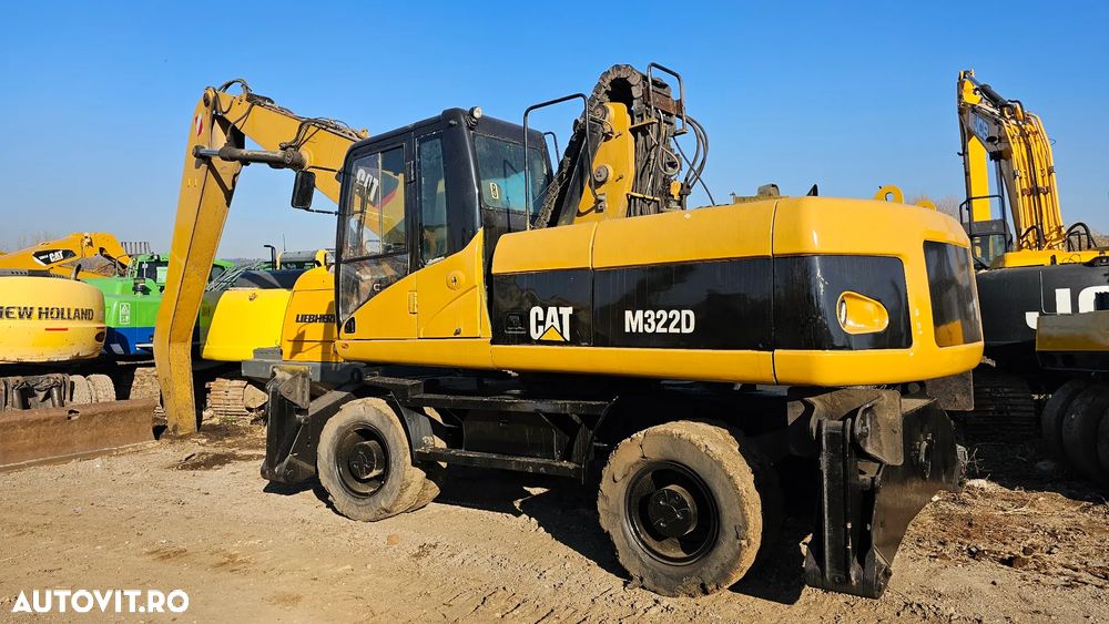 Caterpillar CAT M322 D Excavator pe roți - 1