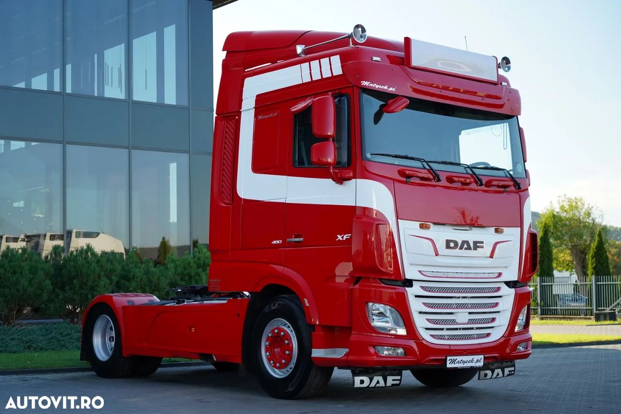 DAF XF 480 / CABINĂ SPATIALĂ / RETARDER / I-PARK COOL / ANVELOPE 100% / IMPORTAT / CONTRACT POST-SERVICE - 1