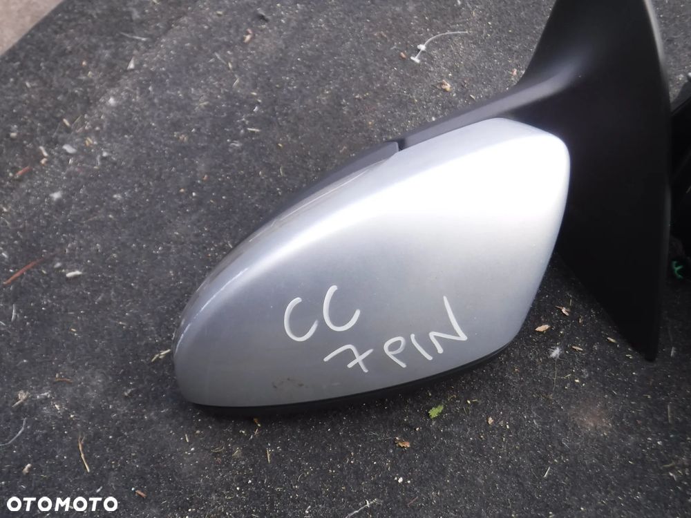 Vw CC 12-16 passat cc lift lusterko LA7W prawe 7 pin  lewe 9 pin - 2