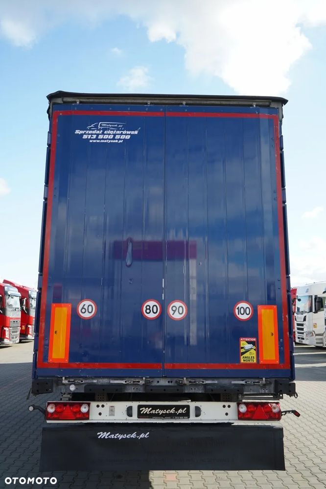 Schmitz Cargobull FIRANKA VARIOS / PODNOSZONY DACH / OPONY 385/55 R22,5 / 2016 ROK - 12