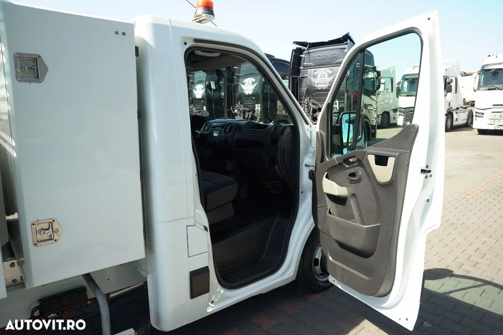 Renault MASTER DCI 145 / BASCĂLĂTOR DIN ALUMINIU / DUBLU / MANUAL / IMPORTAT - 36