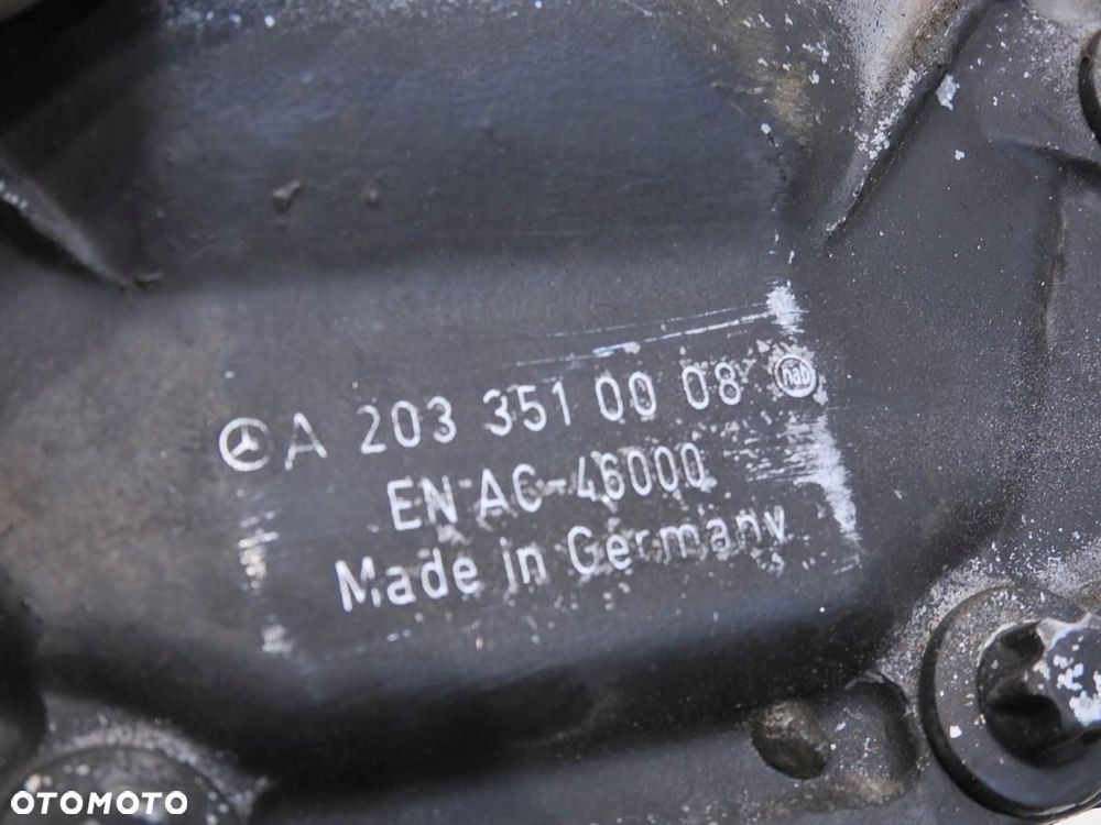 MOST DYFER TYŁ MERCEDES W203 KOMBI 2.2 CDI A2033510008 - 7