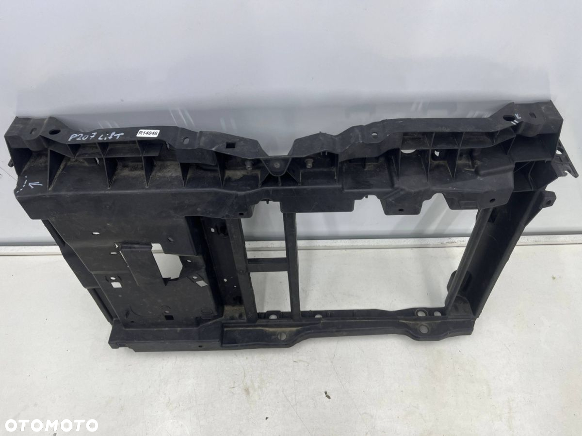 Pas przedni Peugeot 207 LIFT 09-12r. wzmocnienie ramka chłodnic oryginalny 9673222380 - 3