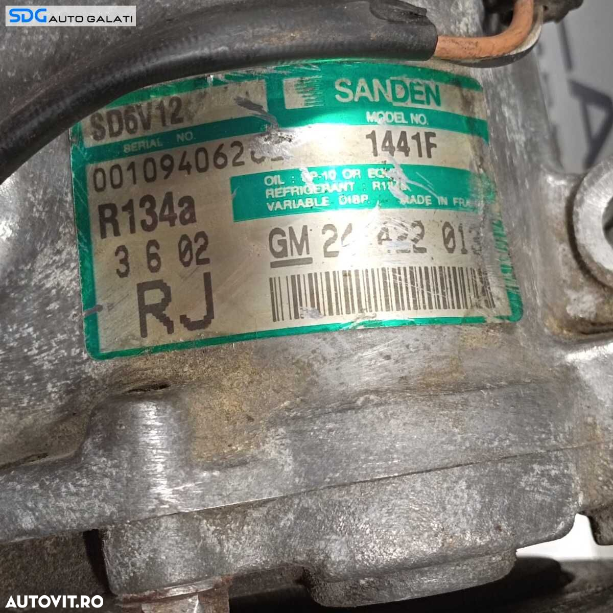 Compresor AC Clima Climatizare Opel Astra G 2.0 DTI 1998 - 2004 Cod 24422013 - 4