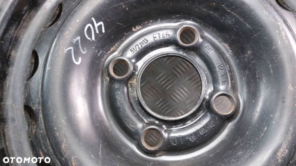 KOŁO ZAPASOWE 4X100 5,5x13 ET49 FI 56,6 - 2