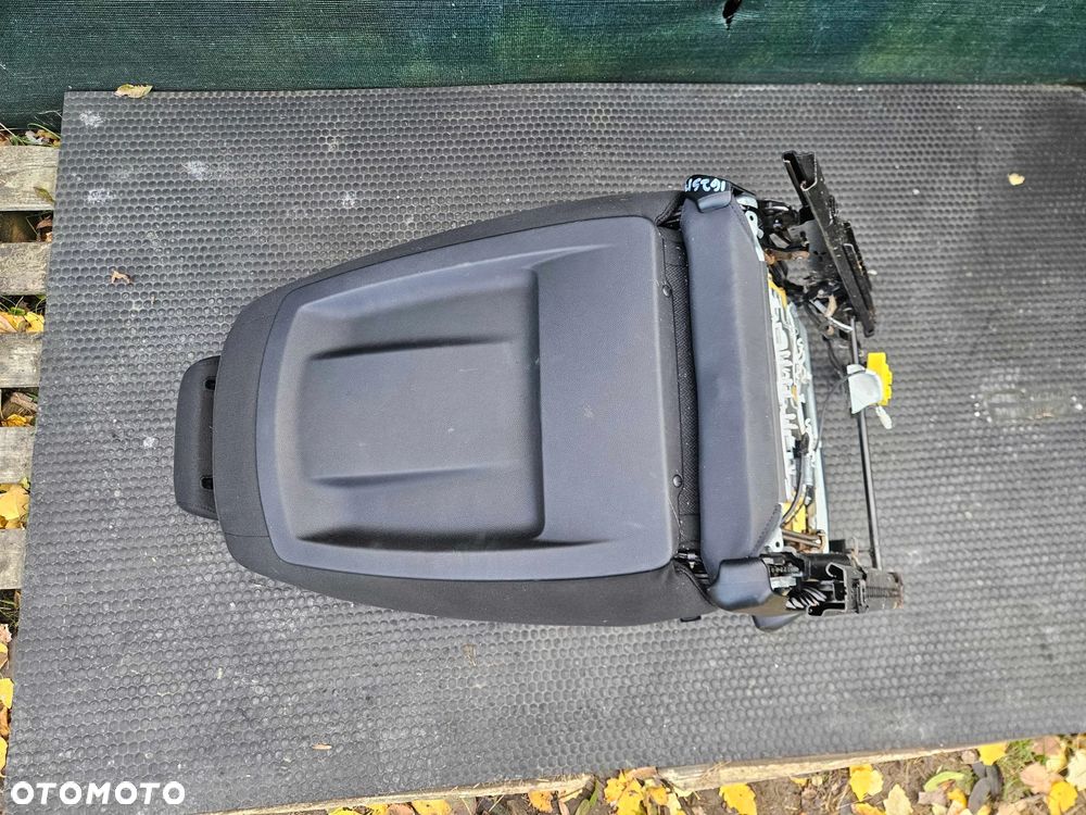 Fotel Kierowcy Siedzenie Welur Czarny Zagłówek BMW 3 E90 E91 2009r Lift LCI - 26