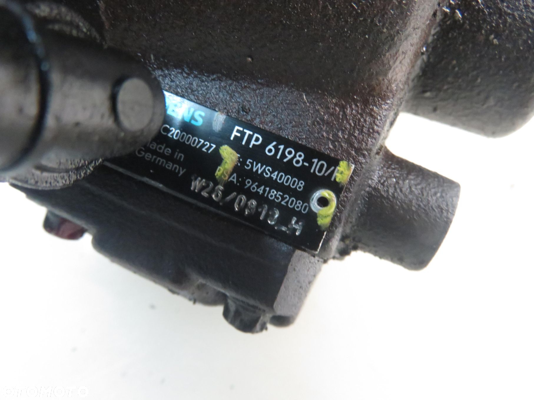 POMPA WTRYSKOWA CITROEN C3 I 1.4 HDi FTP619810 5WS40008 9641852080 - 10