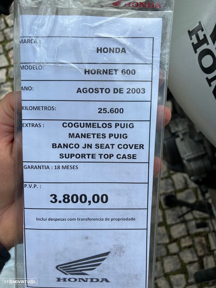 Honda CB HORNET 600 - 9