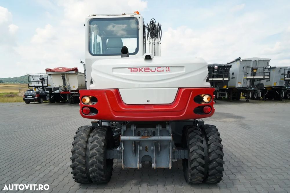Takeuchi TB 295 W / EXCAVATOR PE ROȚI / 2016 / CONTRACT DE SERVICE POST-SERVICE - 14